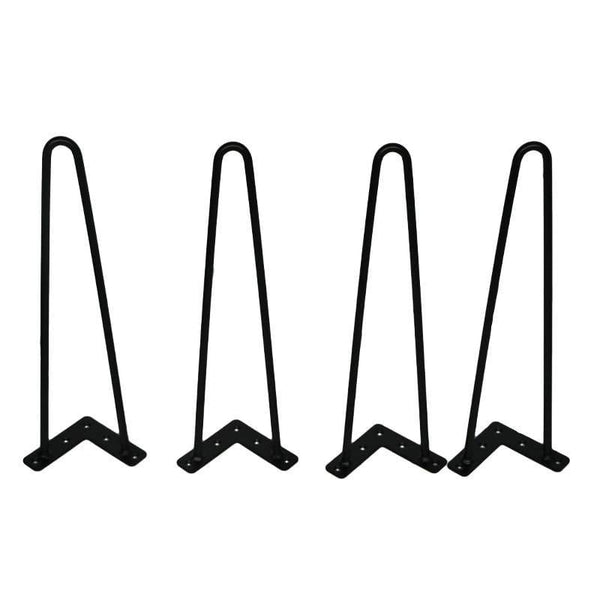 4Pcs 4-28inch Metal Hairpin Table Desk Leg Solid Iron Wire Support Leg For Sofa Cabinet Chairs DIY Handcrafts Furniture Hardware