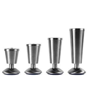 4pcs Adjustable Height Furniture Legs Stainless Steel Hairpin Legs Cabinets Sofa Foot Furniture Accessories Bed Riser