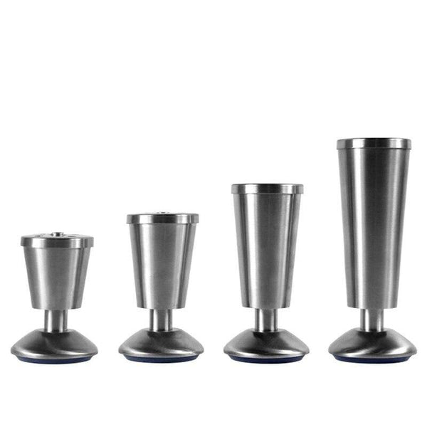 4pcs Adjustable Height Furniture Legs Stainless Steel Hairpin Legs Cabinets Sofa Foot Furniture Accessories Bed Riser