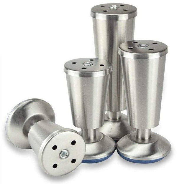 4pcs Adjustable Height Furniture Legs Stainless Steel Hairpin Legs Cabinets Sofa Foot Furniture Accessories Bed Riser
