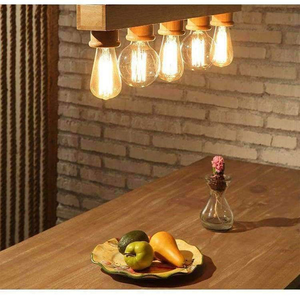 Planet Gates 4pcs Ampoule Vintage Edison Bulb 40W E27 220V Retro Lamp Incandescent Light Bulbs ST64 Filament Clear Glass Bombillas Lampe