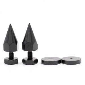 4PCS AUDIO SPIKE FEET M6 Thread 46mm Metal Iron Isolation Studio Monitor Turntable Recorder Speaker Cabinet Amplifier Feet Base