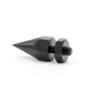 4PCS AUDIO SPIKE FEET M6 Thread 46mm Metal Iron Isolation Studio Monitor Turntable Recorder Speaker Cabinet Amplifier Feet Base