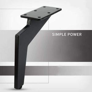 4pcs Bed RiserMetal Furniture Legs Square Cabinet Wood Table Legs Gold For Sofa Feet Foot Hardware Furniture Accessories