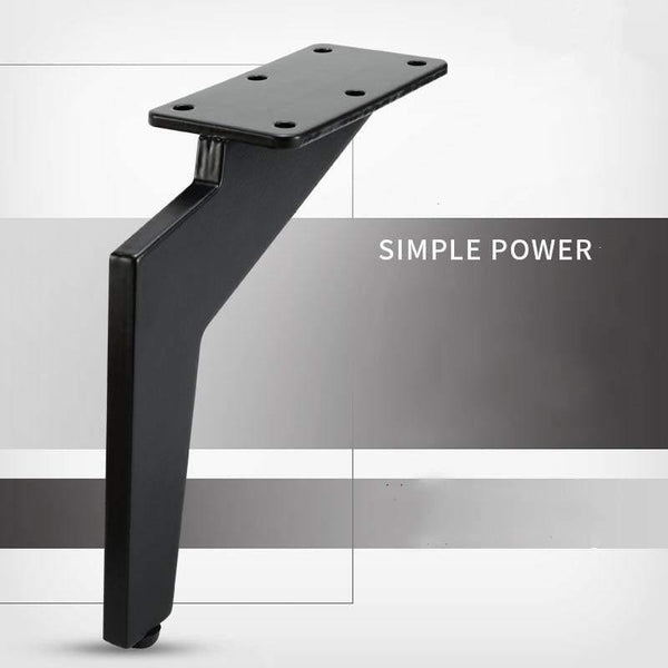 4pcs Bed RiserMetal Furniture Legs Square Cabinet Wood Table Legs Gold For Sofa Feet Foot Hardware Furniture Accessories