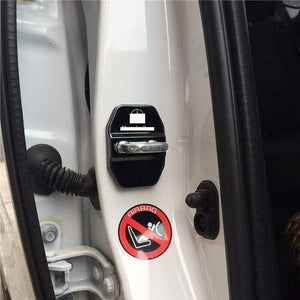 Planet Gates 4pcs Car Door Lock Protective Cover Universal for Mercedes Benz 90% Model AMG 304 Stainless Steel Door Lock Cap Decoration Cover