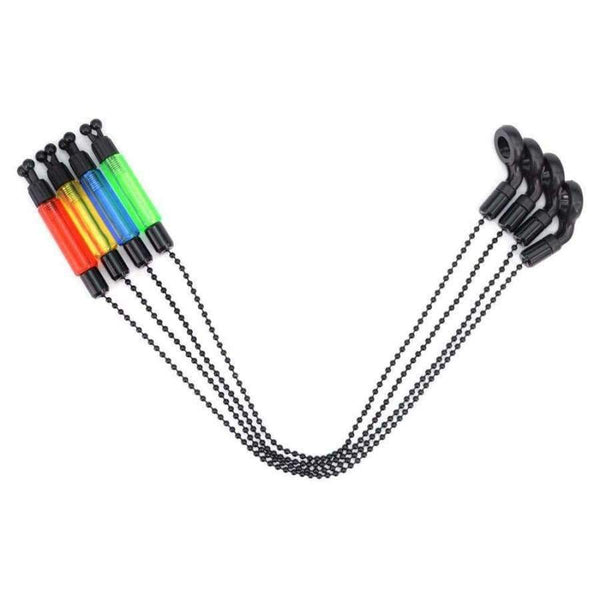 Planet Gates 4pcs Carp Fishing Alarms Swinger Fishing Hangers Bobbins Swingers Drop Off Indicators