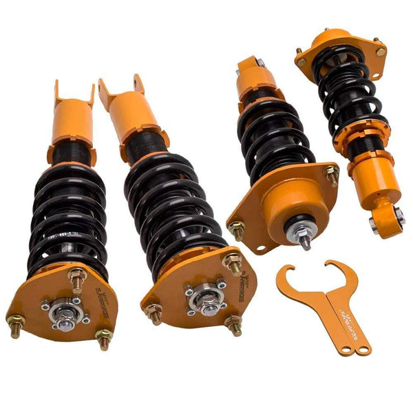 Planet Gates 4PCS Coilover Coilovers Struts Kit For Mazda RX-8 RX8 2004 2005 2006-2011 Shock Absorber Adjustable Height