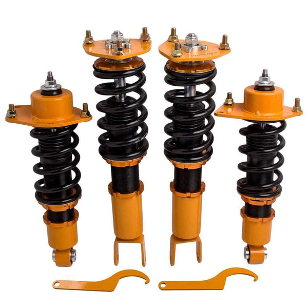 Planet Gates 4PCS Coilover Coilovers Struts Kit For Mazda RX-8 RX8 2004 2005 2006-2011 Shock Absorber Adjustable Height