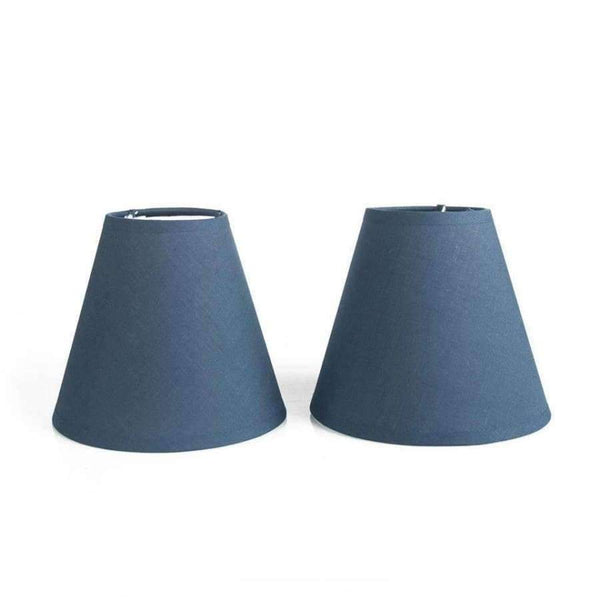 Planet Gates 4PCS Dia.16CM E12 E14 handmade linen lamp shade for wall light Rustic bedroom bedside mini table lamps Country retro lampshade