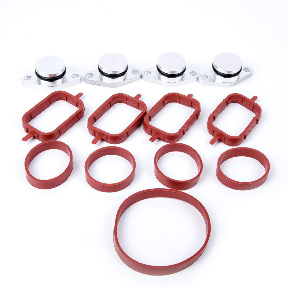 Planet Gates 4pcs Diesel Swirl Flaps Blanks Bungs Gaskets For BMW M47 E46 320d 330d 525d Cyl Head Valve Cover Gasket