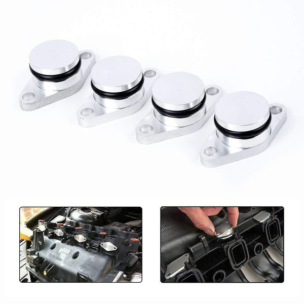 Planet Gates 4pcs Diesel Swirl Flaps Blanks Bungs Gaskets For BMW M47 E46 320d 330d 525d Cyl Head Valve Cover Gasket