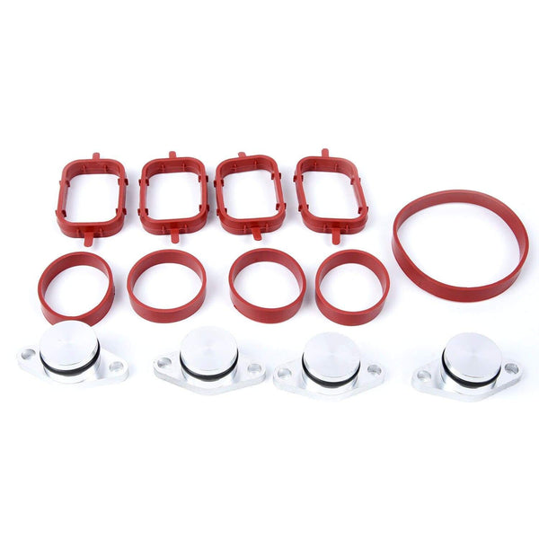 Planet Gates 4pcs Diesel Swirl Flaps Blanks Bungs Gaskets For BMW M47 E46 320d 330d 525d Cyl Head Valve Cover Gasket