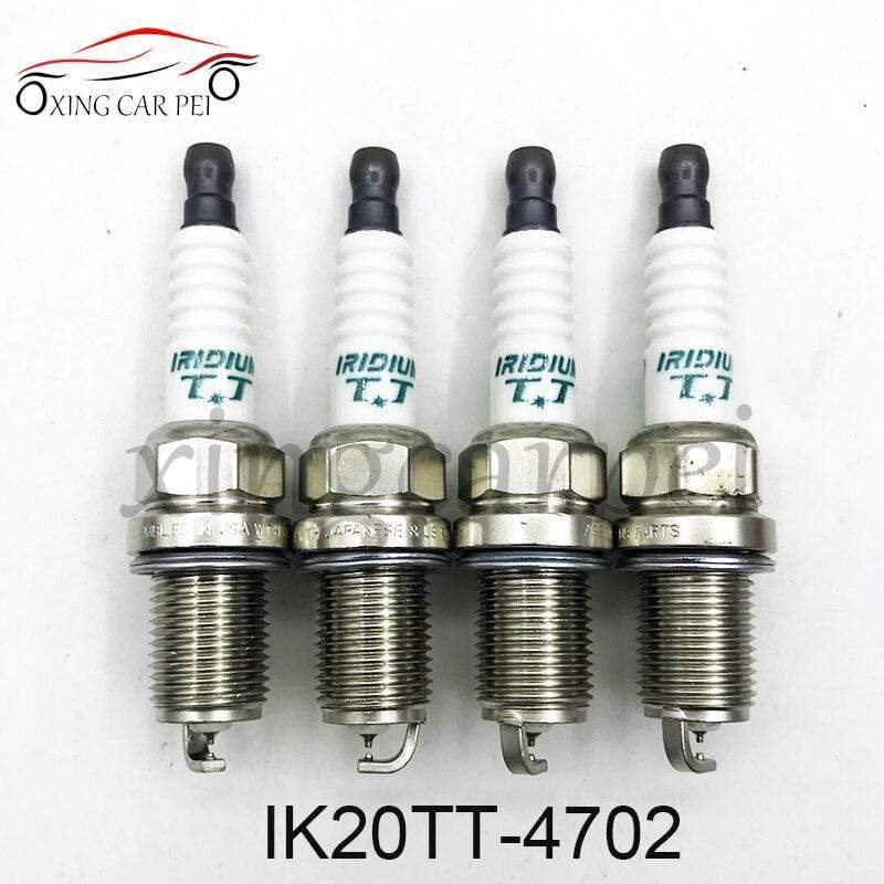 Planet Gates 4pcs Dual Iridium TT Spark Plug IK20TT 4702 IK16TT 4701 IKH16TT 4703 IKH20TT 4704 IXEH20TT  IXEH22TT 4712 for Honda Nissan Toyot