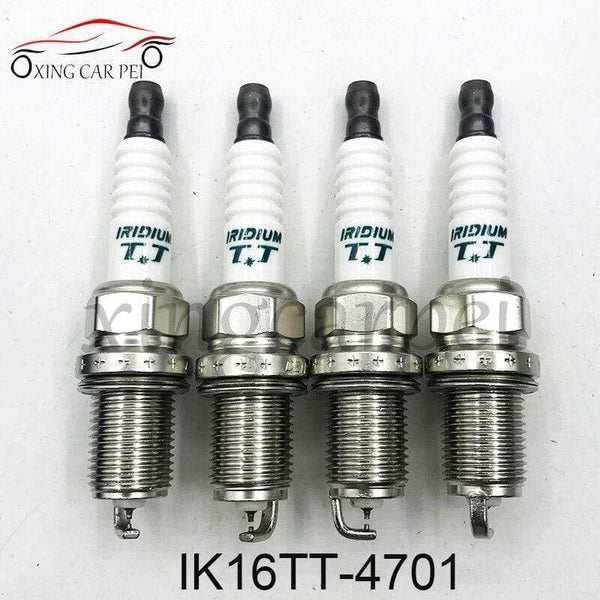 Planet Gates 4pcs Dual Iridium TT Spark Plug IK20TT 4702 IK16TT 4701 IKH16TT 4703 IKH20TT 4704 IXEH20TT  IXEH22TT 4712 for Honda Nissan Toyot