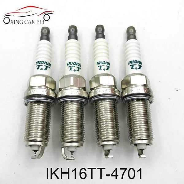 Planet Gates 4pcs Dual Iridium TT Spark Plug IK20TT 4702 IK16TT 4701 IKH16TT 4703 IKH20TT 4704 IXEH20TT  IXEH22TT 4712 for Honda Nissan Toyot
