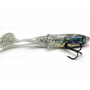 Planet Gates 4pcs Fishing Lures Sea Fishing Tackle Soft Bait Lead Fishing 8cm/14g Artificial Bait Jig Wobblers Rubber Silicon Lure