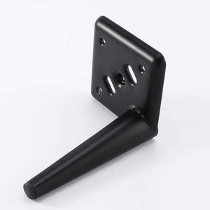 4pcs Furniture Square Metal Legs Cabinet Sofa Foot Screw Table Legs 150mm Table Base Hardware Furniture Accessories Bed Riser