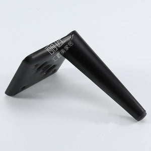 4pcs Furniture Square Metal Legs Cabinet Sofa Foot Screw Table Legs 150mm Table Base Hardware Furniture Accessories Bed Riser