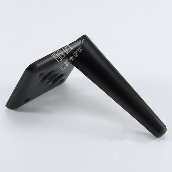 4pcs Furniture Square Metal Legs Cabinet Sofa Foot Screw Table Legs 150mm Table Base Hardware Furniture Accessories Bed Riser