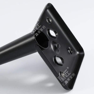 4pcs Furniture Square Metal Legs Cabinet Sofa Foot Screw Table Legs 150mm Table Base Hardware Furniture Accessories Bed Riser