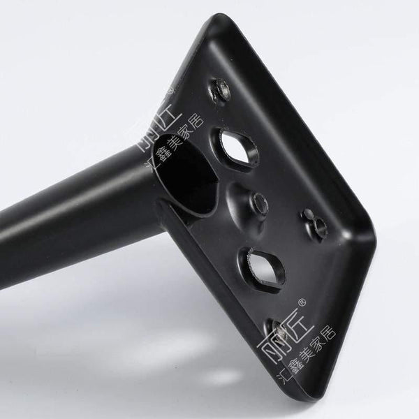 4pcs Furniture Square Metal Legs Cabinet Sofa Foot Screw Table Legs 150mm Table Base Hardware Furniture Accessories Bed Riser