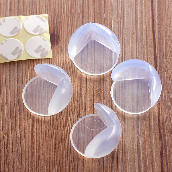 4Pcs Kids Baby Safety Silicone Protector Table Corner Edge Protection Cover Child Anticollision Edge Guard Furniture Accessories