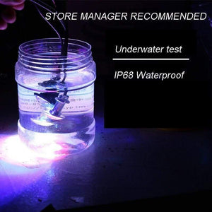 Planet Gates 4PCS LED Boat Light Waterproof Outrigger Spreader Transom Underwater Night Marine Dock Pool Pond Fountain Outdoor Lighting