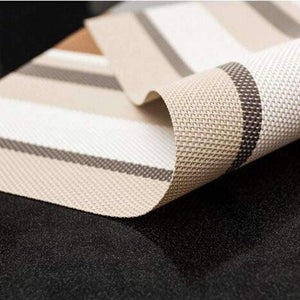 Planet Gates 4pcs/lot 5 Color Dining Table Mat Pvc Placemat Waterproof Heat Insulation Silicone Pad Kitchen Accessories   Placemats For Table