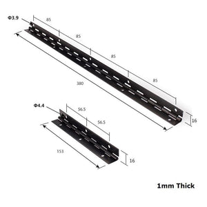 4Pcs/Lot 6" 15" Black Continuous Hinge Piano Hinge Iron