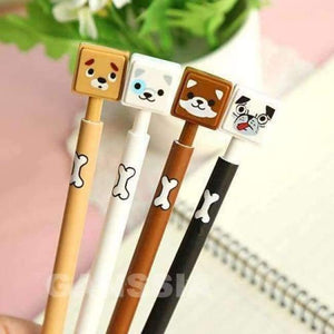 Planet Gates 4pcs/lot Mechanical Pencils Kawaii dog Automatic Pen Office zakka School kids stationery writing pencil supplies (ss-1430)