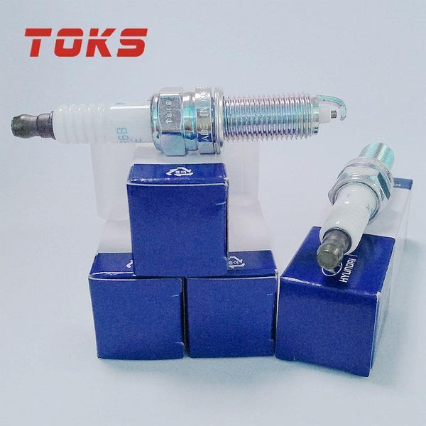 Planet Gates 4pcs LZKR6B-10E 18855-10060 Car Ignition Spark Plug for Hyundai Elantra I30 Kia Soul 18855 10060 LZKR6B10E 1885510060