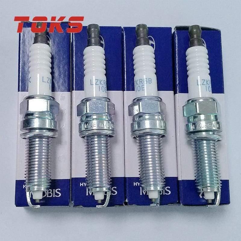 Planet Gates 4pcs LZKR6B-10E 18855-10060 Car Ignition Spark Plug for Hyundai Elantra I30 Kia Soul 18855 10060 LZKR6B10E 1885510060