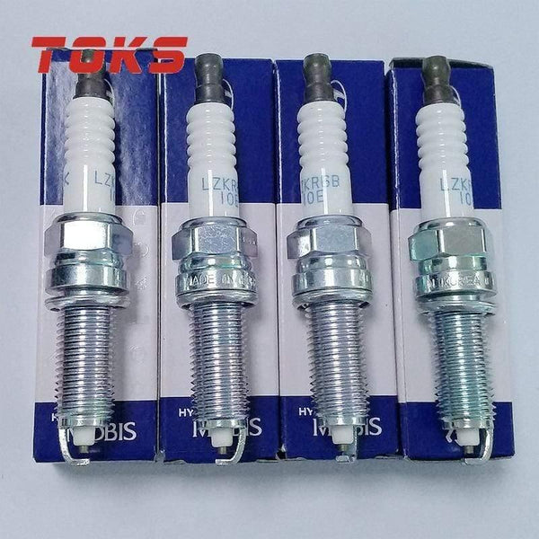 Planet Gates 4pcs LZKR6B-10E 18855-10060 Car Ignition Spark Plug for Hyundai Elantra I30 Kia Soul 18855 10060 LZKR6B10E 1885510060