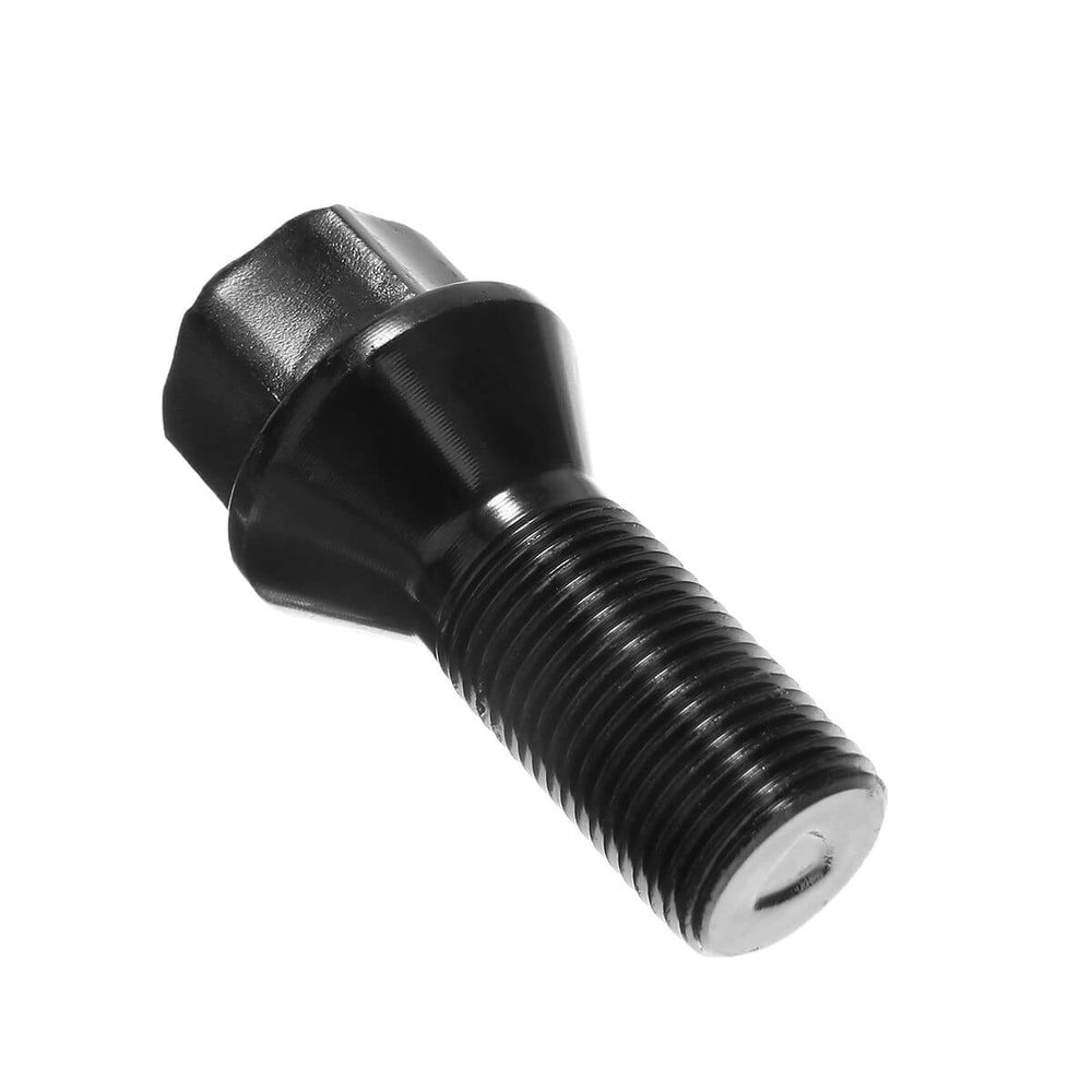 4pcs M14x1.25 Black Steel Wheel Lug Bolt Nut For BMW X3 X5 E70 E71 F20 F25 36136781151 Accessories Parts