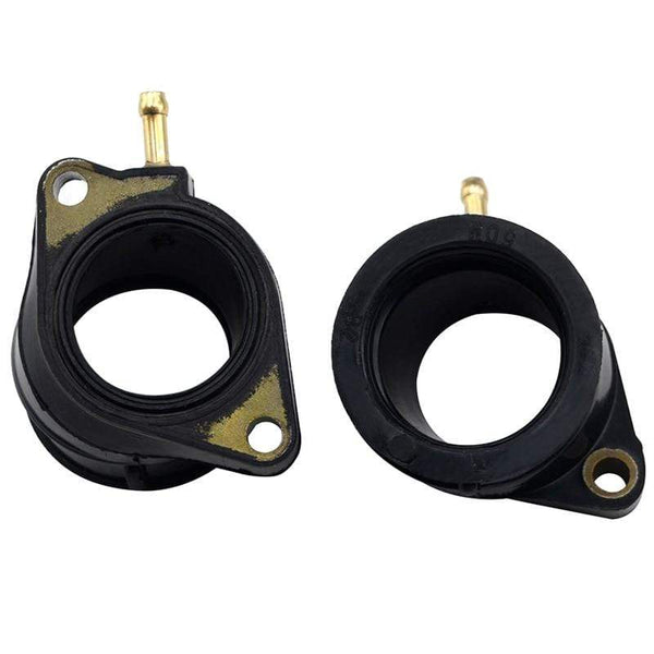 Planet Gates 4Pcs Motorcycle Parts Carburetor Interface For Yamaha FZS600 FAZER 5DM Intake Carburetor Outlet Manifold 5DM-13586-01 FZS 600