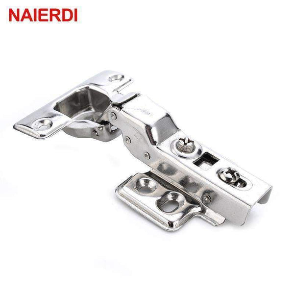 Planet Gates 4PCS NAIERDI-C Serie Hinge Stainless Steel Door Hydraulic Hinges Damper Buffer Soft Close For Cabinet Kitchen Furniture Hardware