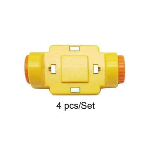 Planet Gates 4pcs  per set Mini Size Magnetic Blocks  Designed construction Blocks 3D Model Building Bricks Children Educational Toys Small Size