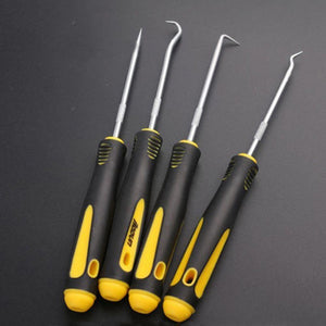 Planet Gates 4pcs selection car hook oil o-ring seal remover set art Hand tools Automobile bicycle repair tools 170mm Special Car accessories