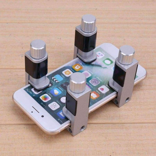 Planet Gates 4pcs/set Adjustable Phone Fixture Clamp Rubber LCD Screen Clip Fixture Fastening Clamp PC Tablet Smart Phone Repair Tool Kit