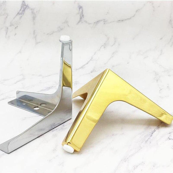 4Pcs/set Carving TV Cabinet Seat Sofa Hairpin Table Legs Iron Legs For Table Home Accessories Simple Modern Furniture Wire Legs