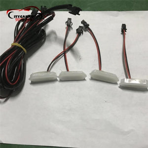 Planet Gates 4pcs/set front racing grille led white yellow led drl fit for ford ranger grill 2015-2017 car