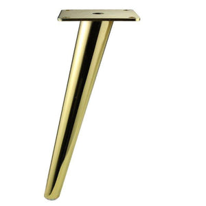 4Pcs/Set Metal Furniture Legs Gold Vertical / Inclined Tube Sofa Feet For TV Cabinet Cabinet Feet Support Furniture Accessories