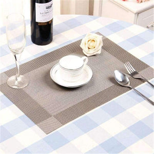 Planet Gates 4Pcs/set Placemats For Table Fashion Pvc Dining Table Mat Disc Pads Bowl Pad Coasters Waterproof Table Accessories