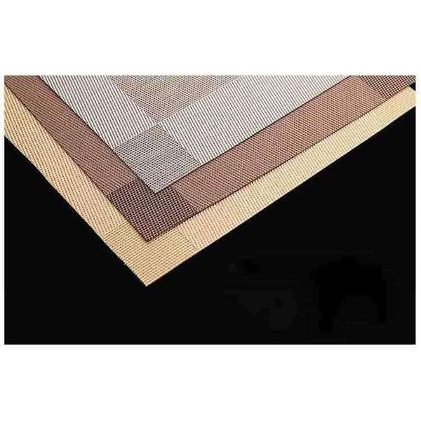 Planet Gates 4Pcs/set Placemats For Table Fashion Pvc Dining Table Mat Disc Pads Bowl Pad Coasters Waterproof Table Accessories