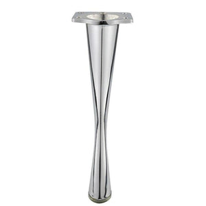 4pcs Silver Tilting Furniture Legs Metal Table Legs For Cabinets Sofa Foot Zinc Alloy Furniture Accessories 175mm (Silver)