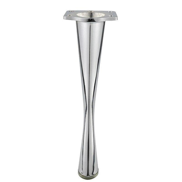 4pcs Silver Tilting Furniture Legs Metal Table Legs For Cabinets Sofa Foot Zinc Alloy Furniture Accessories 175mm (Silver)