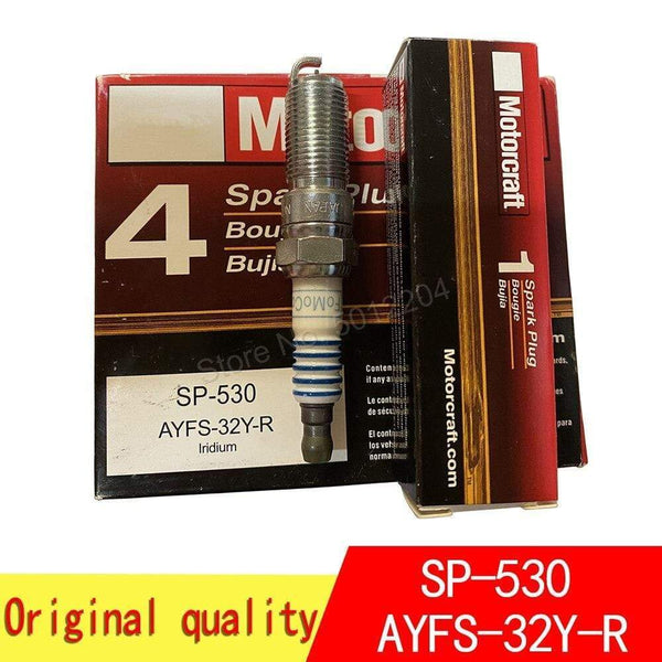 Planet Gates 4PCS SP-530 Motorcraft Iridium Spark Plug For Ford Escape Lincoln MKZ AYFS-32Y-R