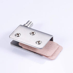 Planet Gates 4pcs Stainless Steel glass hinges for 5-8mm/10-12mm Glass Door Glass Pivot Clamps Door Hinges 4 sizes