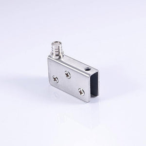 Planet Gates 4pcs Stainless Steel glass hinges for 5-8mm/10-12mm Glass Door Glass Pivot Clamps Door Hinges 4 sizes